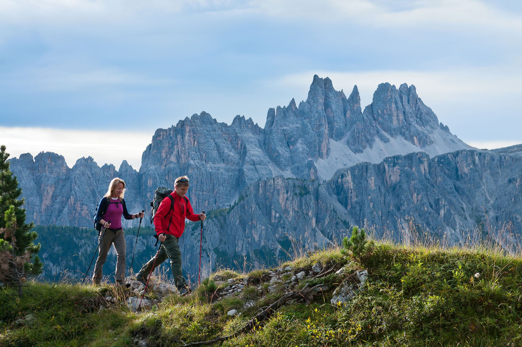 ...Ampezzo has the good fortune to be located in the heart of a hiking para...